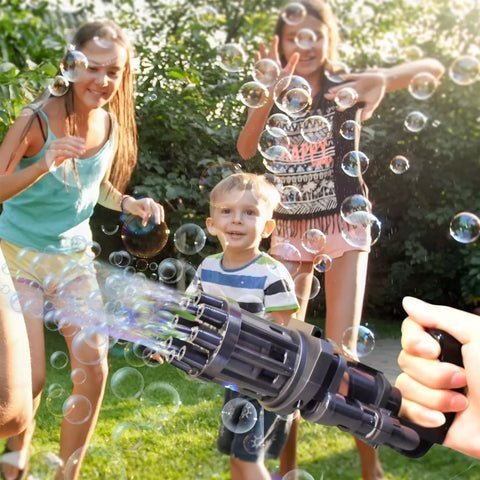 Automatic Bubbles Toy Gun For Kids (Multicolor) - Image 8